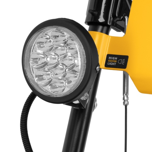 Бензиновая снегоуборочная машина SBM 610, 212 cc, ручной старт, фара Denzel фото 17