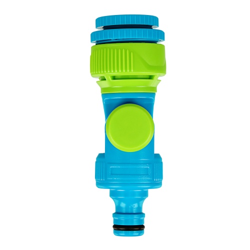 Адаптер штуцерный, шарнирный, с переключателем, 1/2-1'', Palisad Luxe фото 3