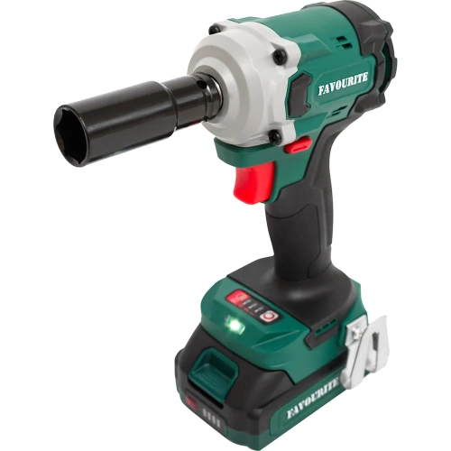 Гайковёрт аккумуляторный FAVOURITE Li-ion, 21 В, 2 Ач, 3100 уд/мин, 600 Нм, квадрат ½", бесщеточный двигатель. АКБ и ЗУ в комплекте OBS OBS 21 TW600.1 фото 6
