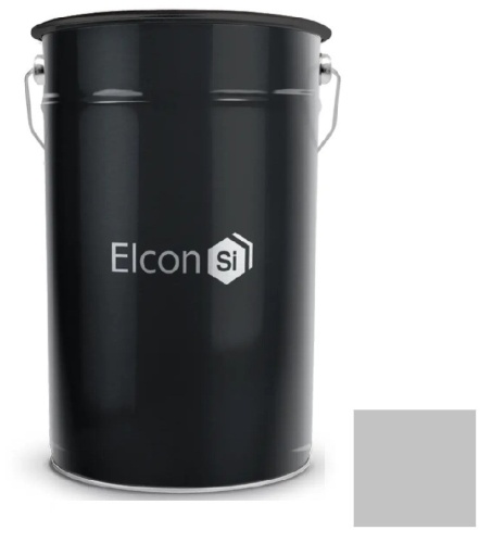 Эмаль термостойкая Elcon КО-8111 400 градусов светло-серая 25 кг