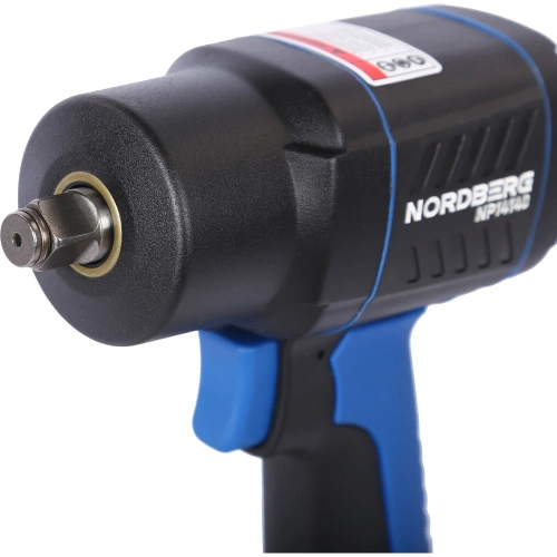 Пневмогайковерт NORDBERG ударный 1/2, 1550Нм NP14140 фото 6
