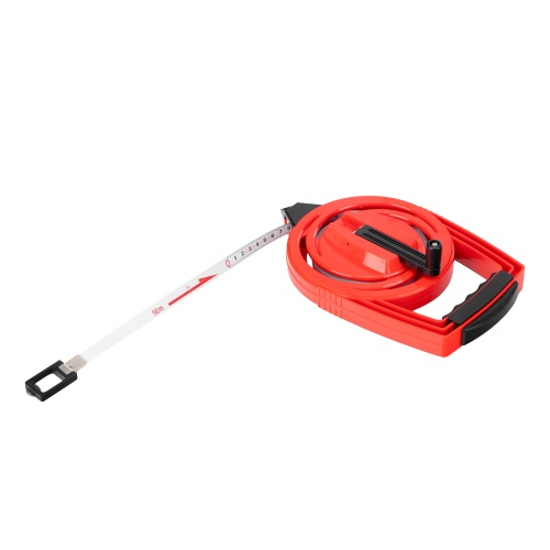 Рулетка геодезическая, 50 м х 12,5 мм, металлическая лента, закрытый корпус Matrix фото 3