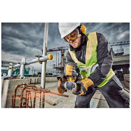 Аккумуляторная угловая шлифмашина DEWALT DCG406NT, 18 В, 125 мм, 9000 об/мин, без АКБ и ЗУ, в кейсе TSTAK DCG406NT-XJ фото 7