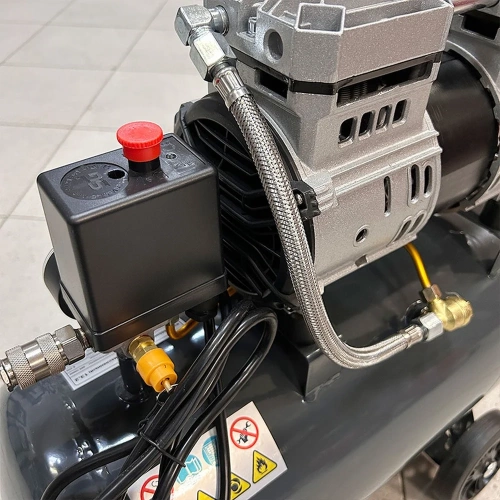 Воздушный безмасляный компрессор 24л Сорокин ресивер 13.2 фото 4