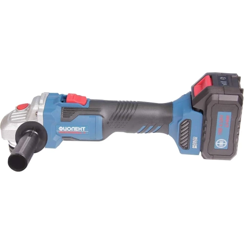 Аккумуляторная бесщеточная углошлифовальная машина Фиолент мшуаб1-125э-18 9400496 фото 3