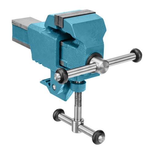 Тиски слесарные, 63 мм, крепление для стола, винтовой зажим (Глазов) фото 27