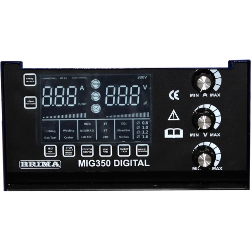 Сварочный полуавтомат BRIMA MIG-350  DIGITAL  БП-00000726 фото 3