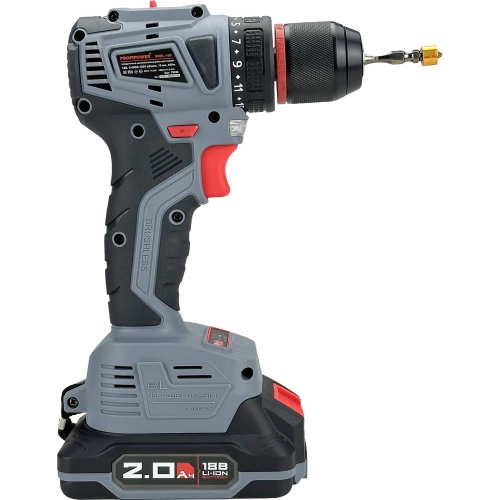 Аккумуляторный шуруповерт бесщеточный Profipower MKBL-18B Li-ion-2шт, 18В, 2.0Ач, З/У, 0.8-10 мм, кейс T0056 фото 3 Аккумуляторный шуруповерт бесщеточный Profipower MKBL-18B Li-ion-2шт, 18В, 2.0Ач, З/У, 0.8-10 мм, кейс T0056 фото 3