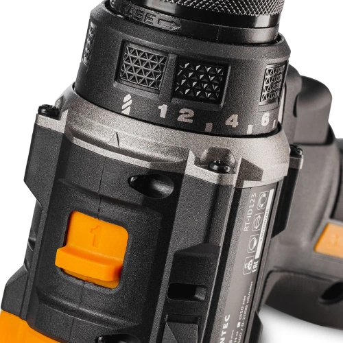 Дрель-шуруповерт аккумуляторная RUNTEC PRO 10 мм, 16В, 2*2Ач, 50Нм RT-ID123 фото 5