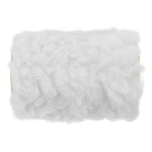 Валик сменный с натуральным мехом, 100 мм, ворс 12 мм, D 48 мм, D ручки 6 мм, Сибртех фото 2