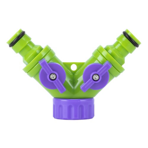 Разветвитель двухканальный, регулируемый, со штуцерами Palisad фото 2 Разветвитель двухканальный, регулируемый, со штуцерами Palisad фото 2