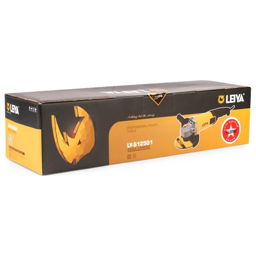 Угловая шлифовальная машинка LEIYA 125мм LY-S12501. 0840 фото 6 Угловая шлифовальная машинка LEIYA 125мм LY-S12501. 0840 фото 6