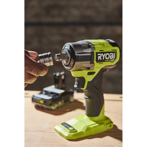 Ударный бесщеточный гайковерт Ryobi 18В RIW18C-0 5133005898 фото 5