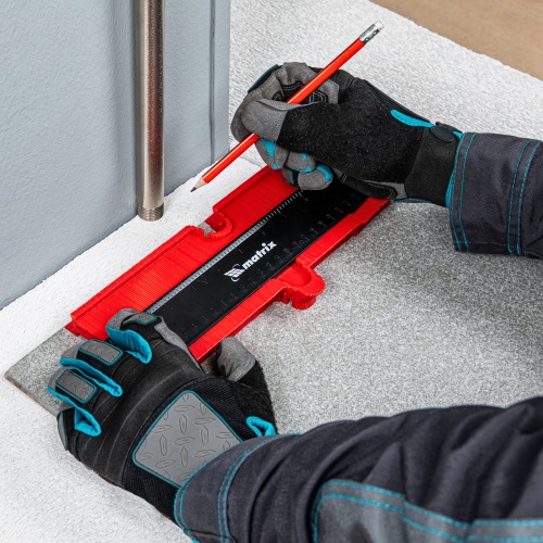 Шаблон для копирования профиля 25 см, пластиковый Matrix фото 13