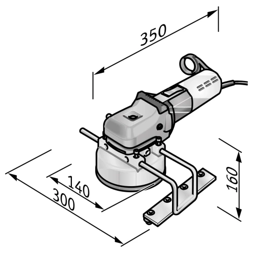 Машина для бучардирования FLEX LST 1503 VR 259229 фото 3