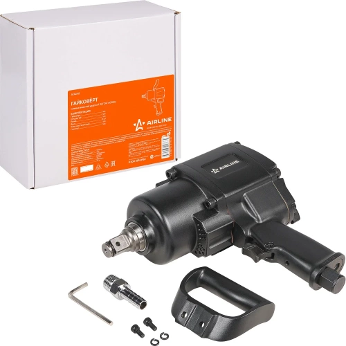 Гайковёрт пневматический ударный 3/4"DR 1600Нм Airline ATAZ112 фото 3