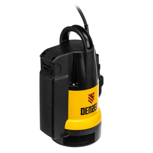 Дренажный насос DP800A, 800 Вт, подъем 5 м, 13000 л/ч Denzel фото 2 Дренажный насос DP800A, 800 Вт, подъем 5 м, 13000 л/ч Denzel фото 2