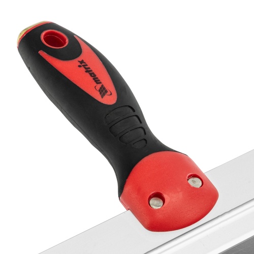 Шпатель фасадный из нержавеющей стали, 300 мм, двухкомпонентная ручка, широкое полотно Matrix фото 4