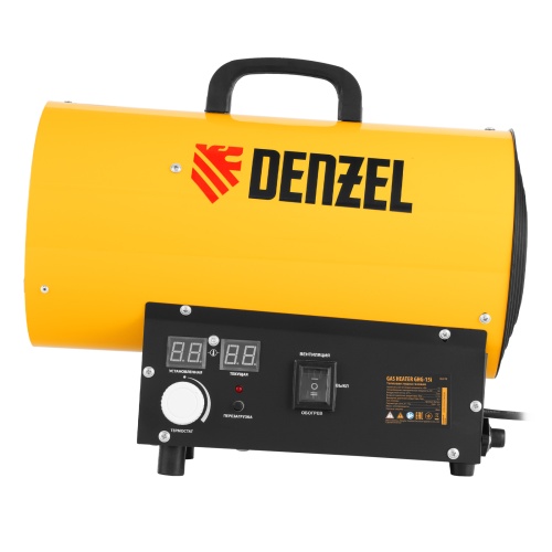 Газовая тепловая пушка GHG-15i, 15 кВт, цифровой термостат, пропан-бутан Denzel фото 3
