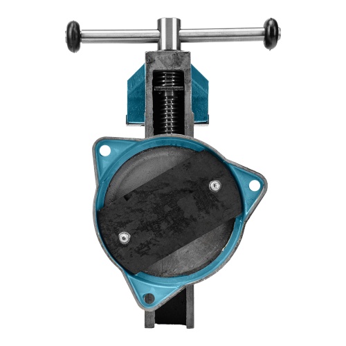 Тиски слесарные, 100 мм, поворотные (Глазов) фото 6