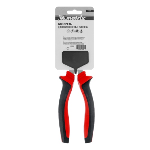 Бокорезы, 160 мм, хром-ванадий, двухкомпонентные рукоятки Matrix фото 7