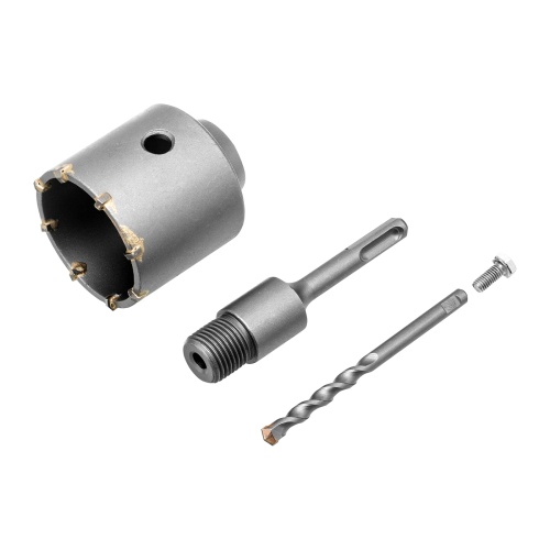 Коронка по бетону в сборе, М22 х 65 мм, SDS Plus Сибртех фото 4