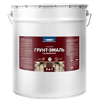 Грунт-эмаль Proremontt 3 в 1 белая 15 кг
