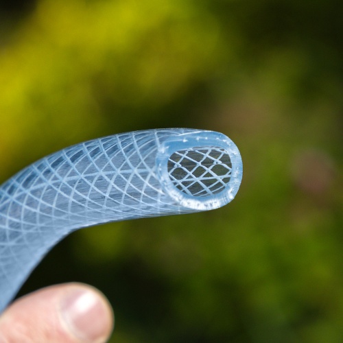 Шланг поливочный прозрачный армированный 3-х слойный, 1/2", 15 м Palisad фото 6