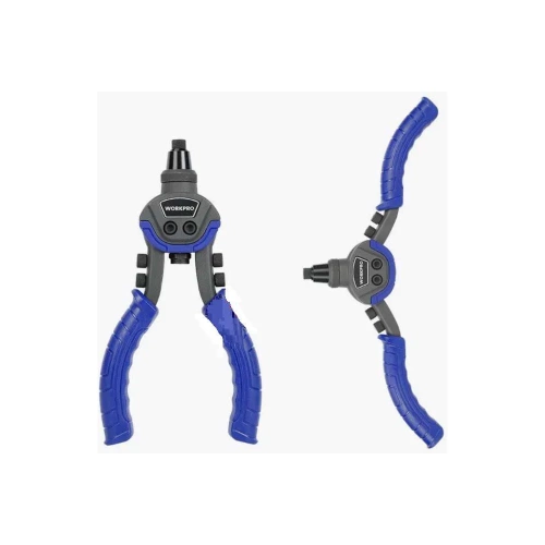 Заклепочник двуручный для тяжелых работ WORKPRO 5-в-1 250мм WP225003 фото 4 Заклепочник двуручный для тяжелых работ WORKPRO 5-в-1 250мм WP225003 фото 4