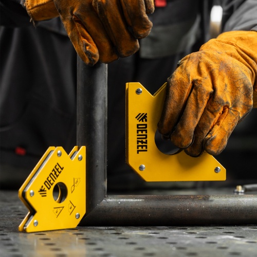 Фиксатор магнитный для сварочных работ усилие 75 LB Denzel фото 6