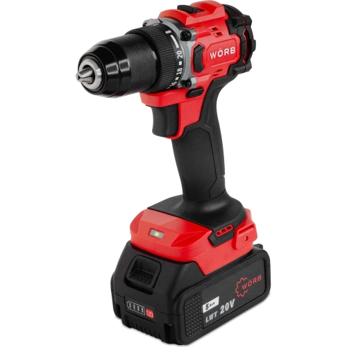Аккумуляторная дрель-шуруповерт WÖRB WORB GSB-2036E-2LI