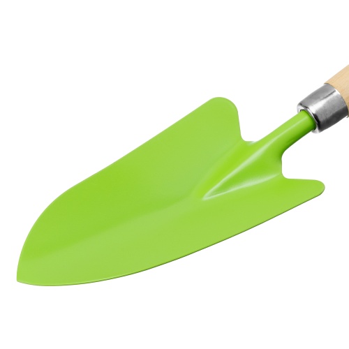 Совок посадочный узкий, 85 х 380 мм, стальной, деревянная рукоятка, Classic, Palisad фото 4