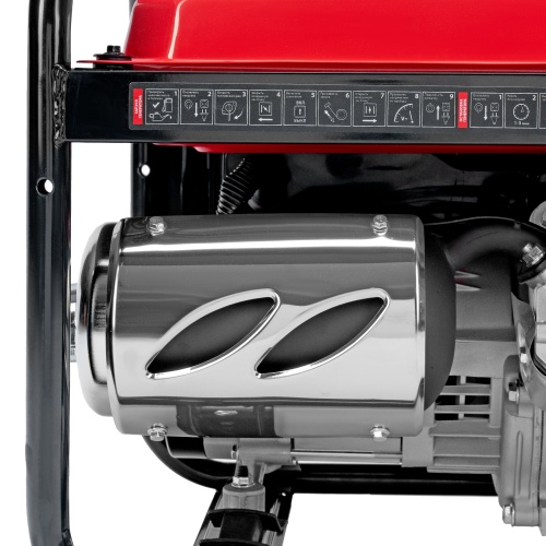 Генератор бензиновый RS-4000, 3,3 кВт, 230В, ручной стартер MTX фото 15