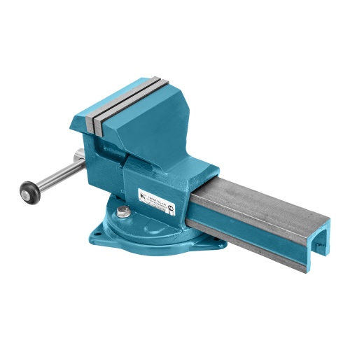 Тиски слесарные, 140 мм, поворотные (Глазов) фото 2