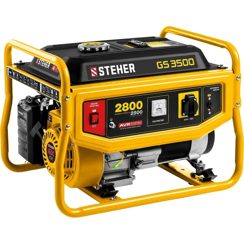 Бензиновый генератор STEHER 2800 Вт GS-3500