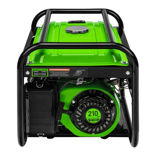 Генератор бензиновый БС-2800, 2.5 кВт, 230В, четырехтактный, 15 л, ручной стартер Сибртех фото 8