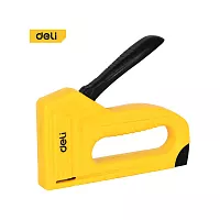 Мебельный строительный пластиковый степлер Deli DL238002 + 400 скоб (D-скобы тип 53/53А, размер 4-10) 147064