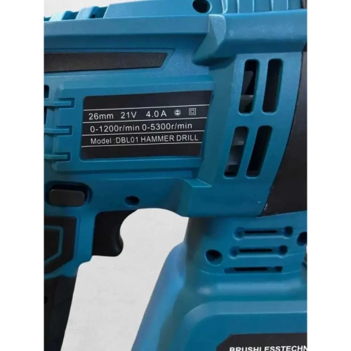 Бесщеточный аккумуляторный перфоратор Gruwatt DBL01 фото 4