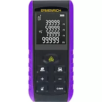Лазерная рулетка Ermenrich Reel PRO GE80, фиолетовый 85320