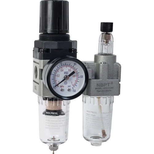 Фильтр с регулятором и лубрикатором 500 л/мин ac2010-1/4 (02) NBPT 57407 Фильтр с регулятором и лубрикатором 500 л/мин ac2010-1/4 (02) NBPT 57407