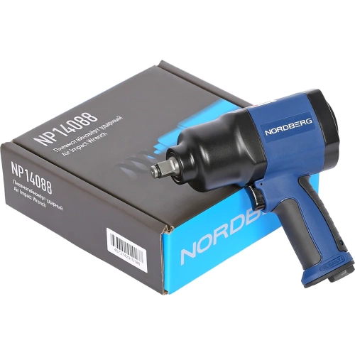 Ударный пневмогайковерт NORDBERG 1/2, 850 Нм NP14088 Ударный пневмогайковерт NORDBERG 1/2, 850 Нм NP14088