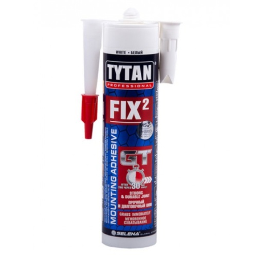 Клей монтажный Tytan Fix 2 GT 290 мл, цвет белый