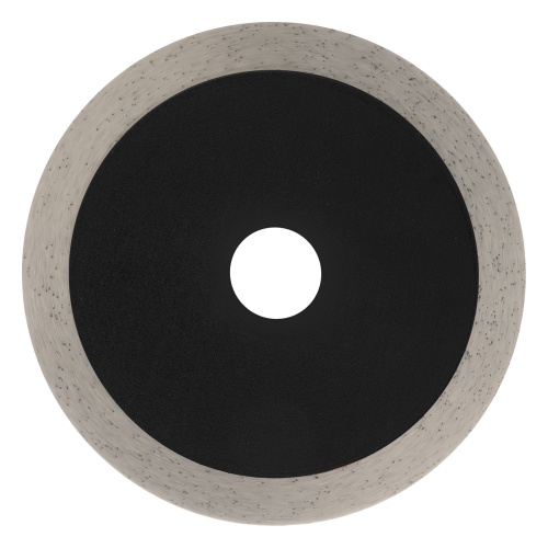 Диск алмазный отрезной DENZEL, ф125 х 22.2 мм, сплошной, мокрый рез, HWD92, круг, 731200 фото 2