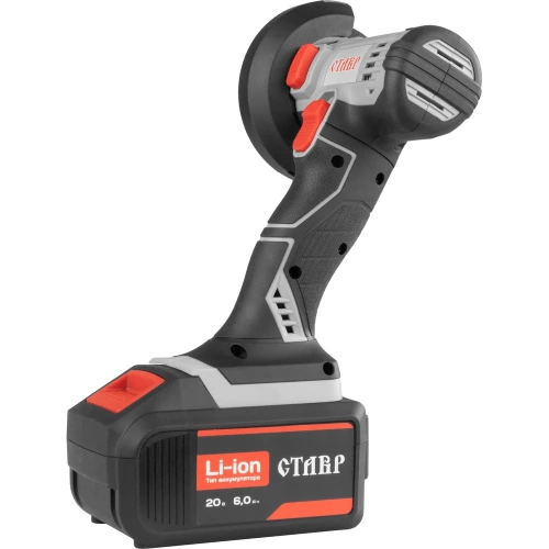 Машина шлифовальная угловая аккумуляторная Ставр МШУА-76/20 9020700036