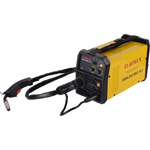 Сварочный полуавтомат Eurolux IWM-200 MIG 5в1 65/180 фото 8 Сварочный полуавтомат Eurolux IWM-200 MIG 5в1 65/180 фото 8