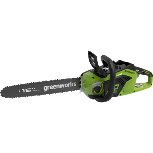 Цепная пила аккумуляторная GreenWorks GD40CS18 40V, 40 см, бесщеточная, до 1.8 КВт, с 1хАКБ 2Ач c USB и ЗУ 2005807USB2 фото 3 Цепная пила аккумуляторная GreenWorks GD40CS18 40V, 40 см, бесщеточная, до 1.8 КВт, с 1хАКБ 2Ач c USB и ЗУ 2005807USB2 фото 3