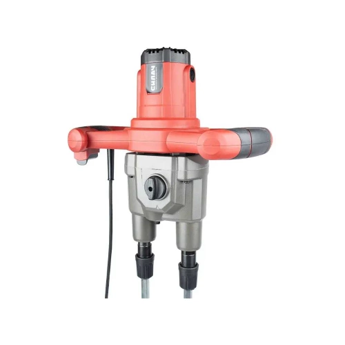 Строительный миксер СИЛАЧ ДЭМ-1800 (1800Вт, 2 скор, 0-500/0-600об/мин, насадки в комплекте) (1/2) 024102 фото 4