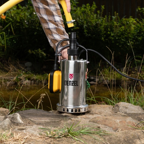 Дренажный насос DP600X, 600 Вт, подъем 7.5 м, 8500 л/ч Denzel фото 11