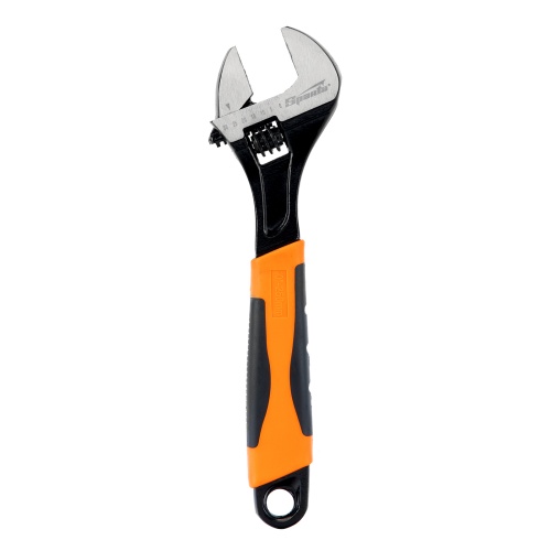 Ключ разводной, 250 мм, двухкомпонентная рукоятка Sparta фото 3