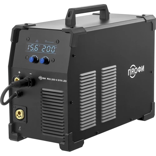 Аппарат полуавтоматической сварки ПТК ПРОФИ MIG 200-4 SYN LED СК-00043942 Аппарат полуавтоматической сварки ПТК ПРОФИ MIG 200-4 SYN LED СК-00043942
